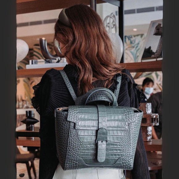 Senreve Mini Maestra in / Dragon / Forest / Gold - Picture 2 of 14